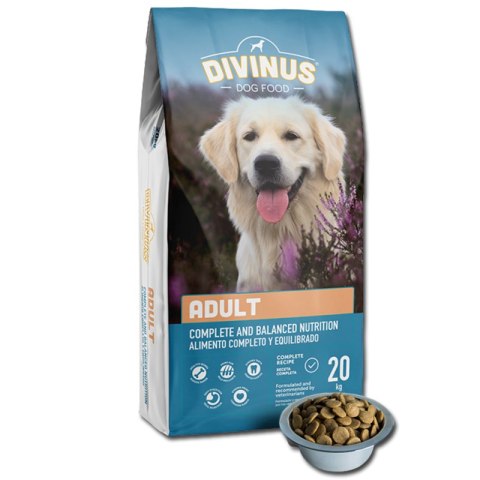 Sucha karma Adult dla psów dorosłych 20kg Divinus Sucha karma Adult dla psów dorosłych 20kg Divinus