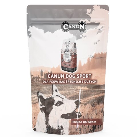 PRÓBKA Canun Dog Sport 100g PRÓBKA Canun Dog Sport 100g