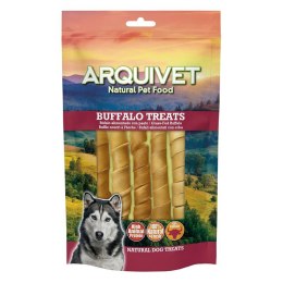 BUFFALO Spirale kolagenowe, skóra z bawoła 100g ARQUIVET