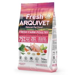 Półwilgotna karma dla psa kurczak i ryba oceaniczna 2,5 kg ARQUIVET FRESH