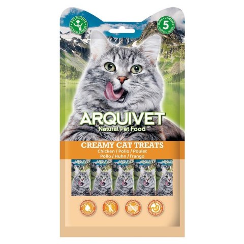 Kremowa przekąska z kurczaka 5X14 g ARQUIVET Kremowa przekąska z kurczaka 5X14 g ARQUIVET