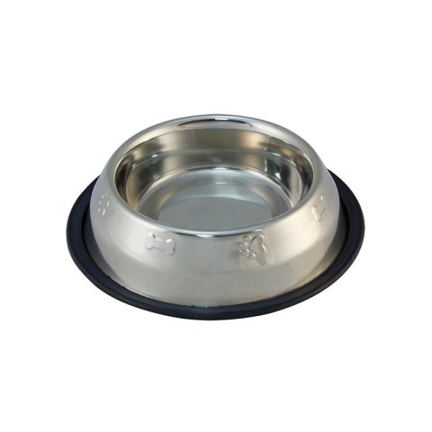 Miska metalowa dekoracyjna na gumie 0,9L ARQUIVET Miska metalowa dekoracyjna na gumie 0,9L ARQUIVET