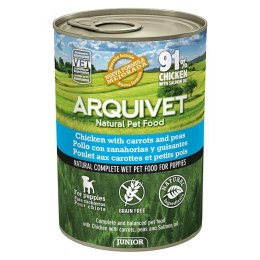 Mokra karma dla szczeniąt z kurczakiem Junior 400g ARQUIVET