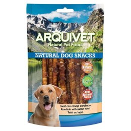 Patyczki owinięte królikiem 13 cm, 100 g ARQUIVET