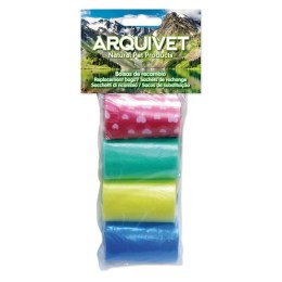Woreczki na psie odchody 4 rolki x 20 szt ARQUIVET