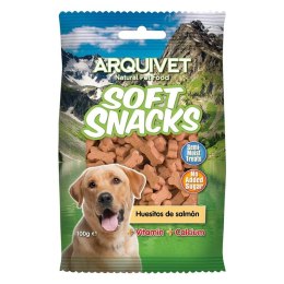 Ciasteczka kosteczki z łososia 100g Arquivet