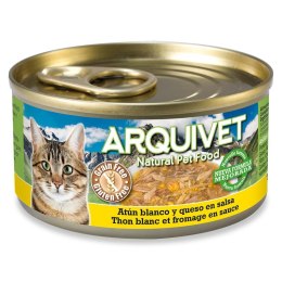 Puszka dla kota o smaku tuńczyka i serem 80 g Arquivet