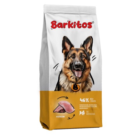Sucha karma dla psów - kurczak z ryżem 18 kg Barkitos Sucha karma dla psów - kurczak z ryżem 18 kg Barkitos