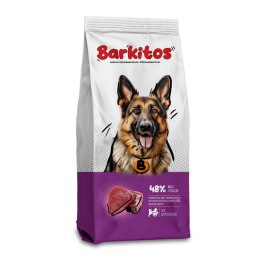 Sucha karma - Wołowina z ryżem 18 kg Barkitos