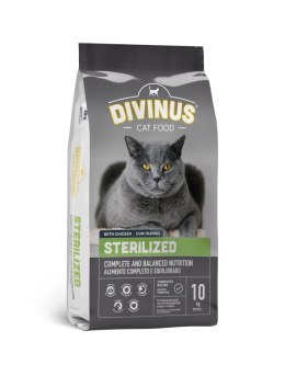 Sucha karma Cat Sterilized dla kotów sterylizowanych - 10kg Divinus