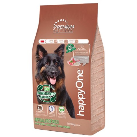 HappyOne Adult Dog - Hypoallergenic z jagnięciną 4kg HappyOne Adult Dog - Hypoallergenic z jagnięciną 4kg