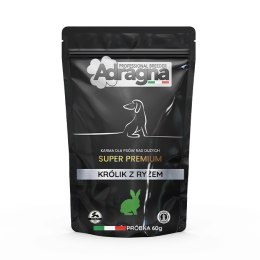 PRÓBKA karmy Breeder super premium królik/owoce cytrusowe 60g Adragna