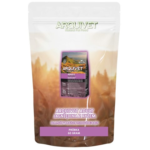 PRÓBKA Arquivet Adult jagnięcina z ryżem 60g PRÓBKA Arquivet Adult jagnięcina z ryżem 60g