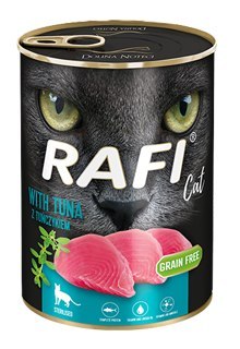 Rafi Cat dla kotów sterylizowanych karma bezzbożowa z tuńczykiem 400 g Dolina Noteci