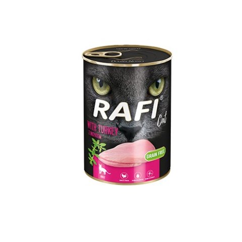 Rafi Cat karma bezzbożowa z indykiem 400 g Rafi Cat karma bezzbożowa z indykiem 400 g