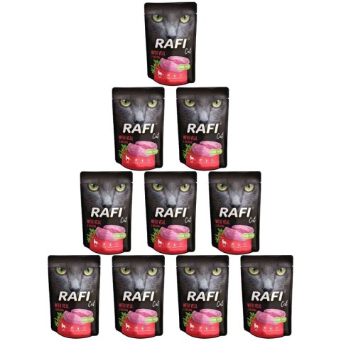 Rafi Cat saszetka cielęcina 10 x 100 g Rafi Cat saszetka cielęcina 10 x 100 g