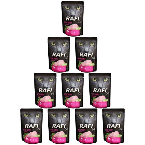 Rafi Cat saszetka indyk 10 x 100 g Dolina Noteci Rafi Cat saszetka indyk 10 x 100 g Dolina Noteci