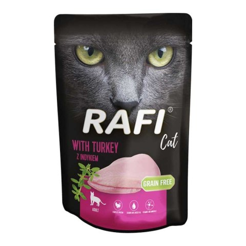 Rafi Cat saszetka indyk 10 x 100 g Dolina Noteci Rafi Cat saszetka indyk 10 x 100 g Dolina Noteci