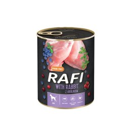 Rafi z królikiem, borówką i żurawiną 800 g Dolina Noteci
