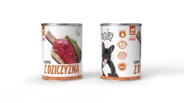 TUF TUF Mokra karma dla psa z dziczyzną 400g Bult