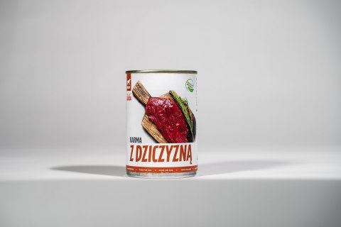 TUF TUF Mokra karma dla psa z dziczyzną 400g Bult TUF TUF Mokra karma dla psa z dziczyzną 400g Bult