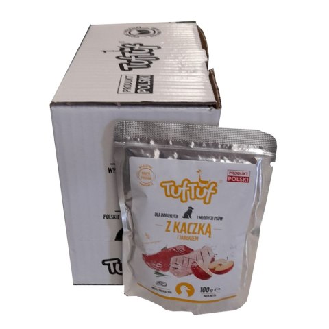 TUF TUF Saszetka kaczka z jabłkiem 100g x 10szt. Bult TUF TUF Saszetka kaczka z jabłkiem 100g x 10szt. Bult