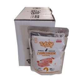 TUF TUF Saszetka kurczak z marchewką 100 g x 10 szt. Bult