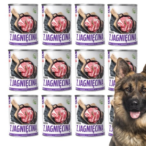 TUF TUF Mokra karma dla psa z jagnięciną 400g x 12szt. Bult TUF TUF Mokra karma dla psa z jagnięciną 400g x 12szt. Bult