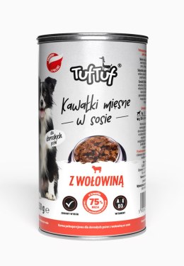 TUF TUF kawałki mięsne z wołowiną 415g Bult
