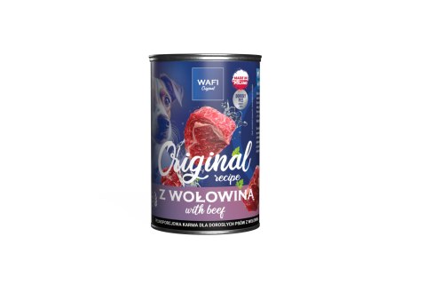 WAFI puszka mielonka dla psa z wołowiną 400g WAFI puszka mielonka dla psa z wołowiną 400g