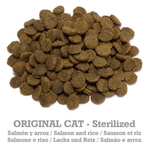 ARQUIVET CAT Original dla kotów sterylizowanych łosoś z ryżem 1,5 kg ARQUIVET CAT Original dla kotów sterylizowanych łosoś z ryżem 1,5 kg