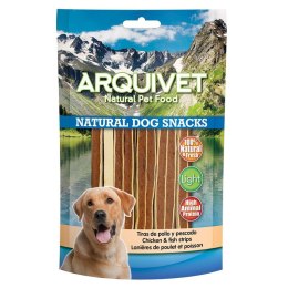 Paski z kurczaka i ryby 100 g Arquivet