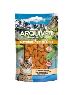 Przysmak dla kota serduszka z kurczaka 50g Arquivet
