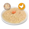 Puszka dla kota kurczak w sosie z łososiem 80g Arquivet