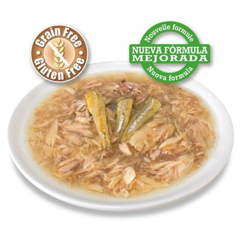 Puszka dla kota z tuńczykiem i sardelką 24 x 80 g Arquivet Puszka dla kota z tuńczykiem i sardelką 24 x 80 g Arquivet
