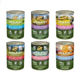 Arquivet mokra karma mix smaków 6szt x 400gram