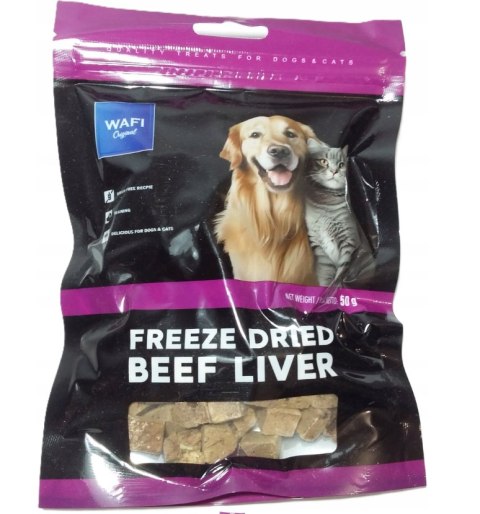 WAFI freeze dried liofilizowana wątroba 50g WAFI freeze dried liofilizowana wątroba 50g